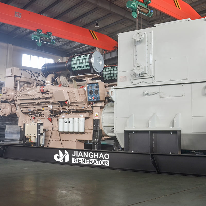 Grupos geradores diesel de emergência marítima Cummins